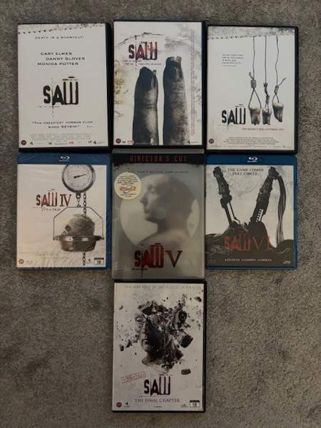 Saw elokuvat (DVD ja Blue-ray) Nurmijaervi - photo 1