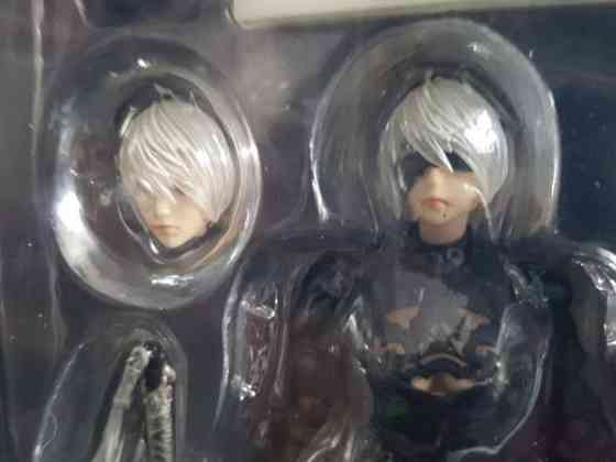 Nier:Automata 2B & Machine Lifeform - Square Enix Bring Arts Action Figure Set Vantaa
