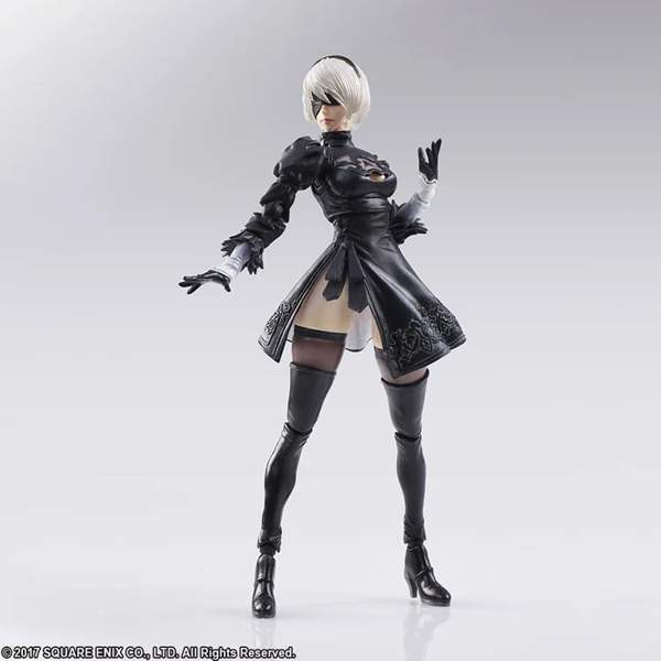 Nier:Automata 2B & Machine Lifeform - Square Enix Bring Arts Action Figure Set Вантаа - изображение 5
