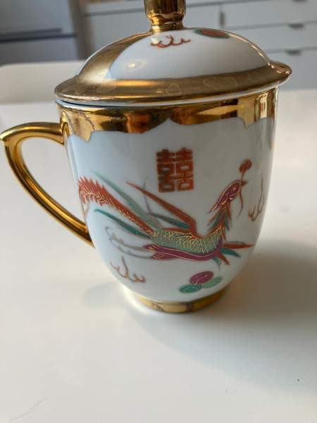 kiinalaiset kannelliset teekupit, 4 kpl Ювяскюля - изображение 2