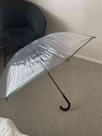 Läpinäkyvä sateenvarjo Kempele