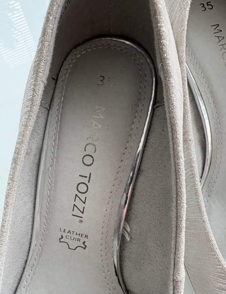 Hopeanväriset korkokengät 35 Yloejaervi - photo 3