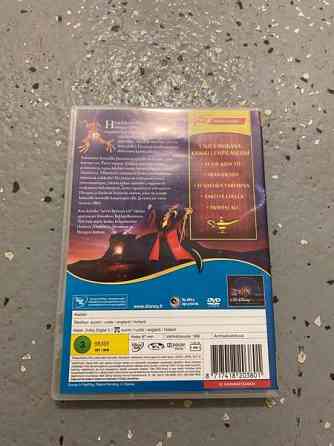 Aladdin dvd Helsinki
