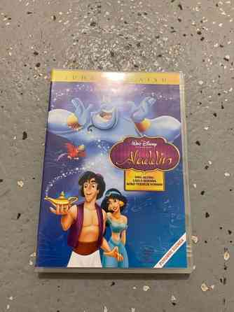 Aladdin dvd Helsinki