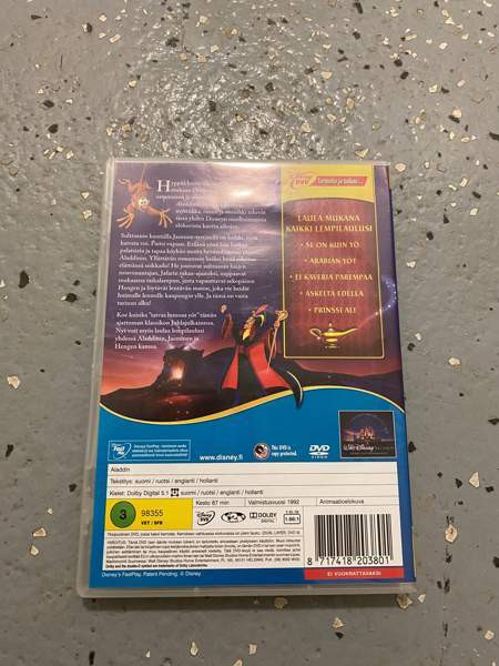 Aladdin dvd Helsinki - изображение 2