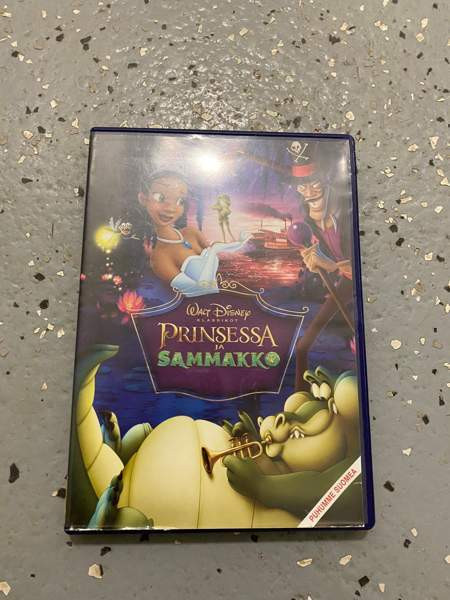 Prinsessa ja sammakko dvd Helsinki - изображение 1
