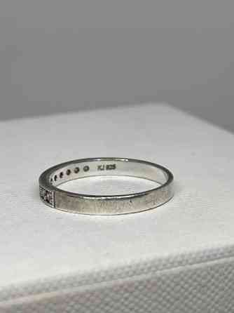 Hopeinen sormus kiviä 925 hopeaa KJ leima Joroinen