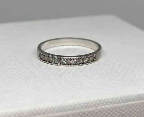 Hopeinen sormus kiviä 925 hopeaa KJ leima Joroinen