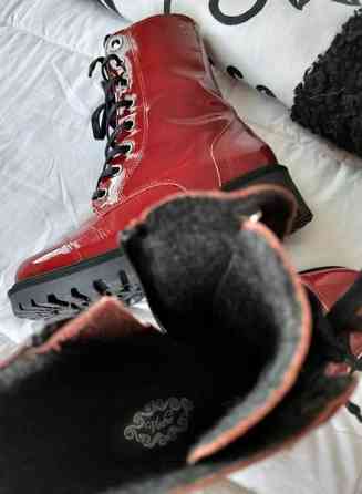 Vintro kiiltävät nahkanilkkurit, koko 37 Оулу