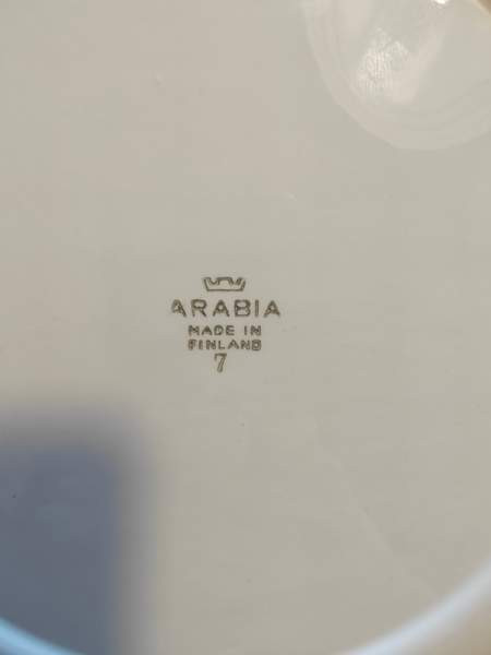 Arabia Vuokko lautanen 26,5cm Hollola – foto 2