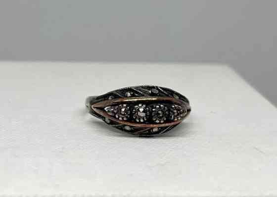 Vanha Markasitti sormus Joroinen