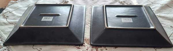 Vihreän/Mustan väriset siistit lautaset Турку - изображение 5