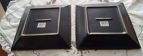 Vihreän/Mustan väriset siistit lautaset Турку - изображение 4