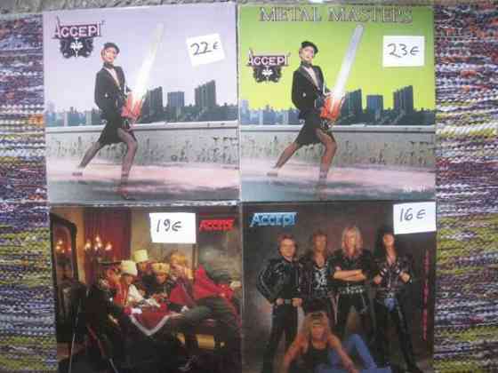 Heavy/Rock lp-levyjä Hanko