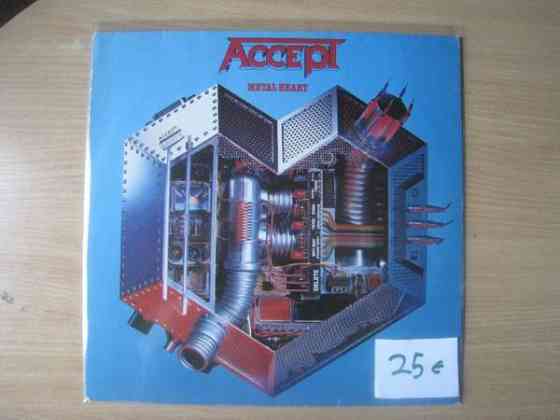 Heavy/Rock lp-levyjä Hanko