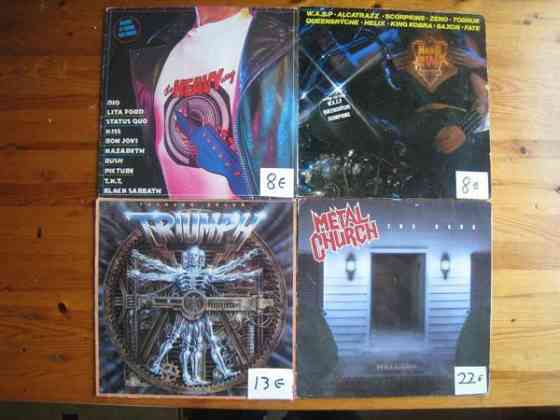 Heavy/Rock lp-levyjä Hanko