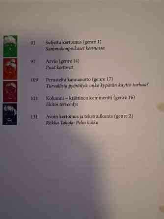 Ajatusten kartta - tekstilajit elämään -kansio Jyväskylä