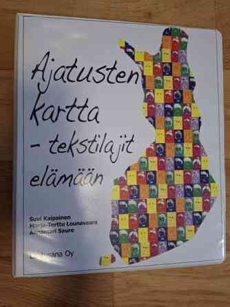 Ajatusten kartta - tekstilajit elämään -kansio Jyväskylä
