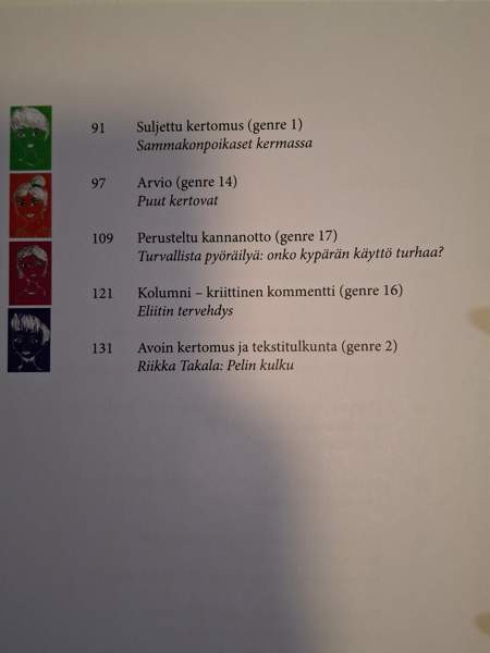 Ajatusten kartta - tekstilajit elämään -kansio Jyvaeskylae – foto 3