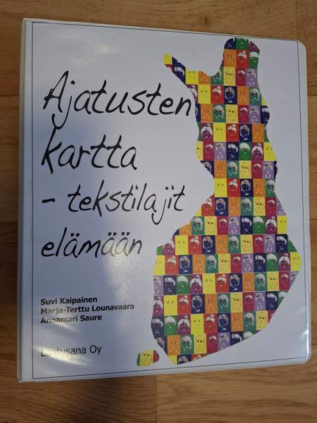 Ajatusten kartta - tekstilajit elämään -kansio Jyvaeskylae – foto 1