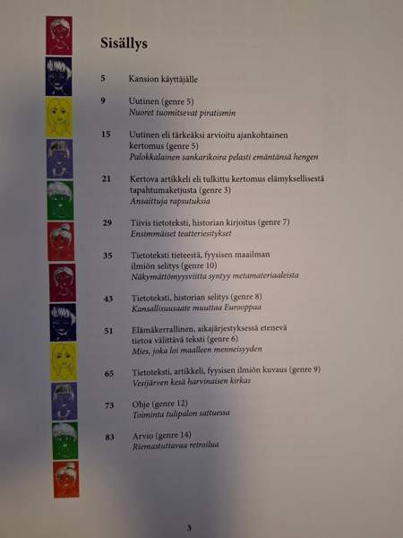 Ajatusten kartta - tekstilajit elämään -kansio Jyvaeskylae – foto 2