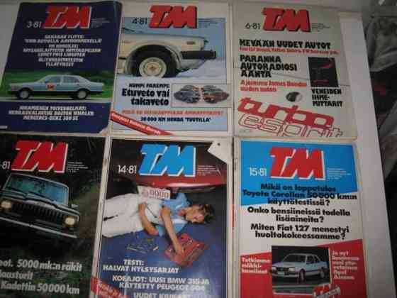 TEKNIIKAN MAAILMA - LEHDET 8 kpl vuodelta 1981 Vantaa