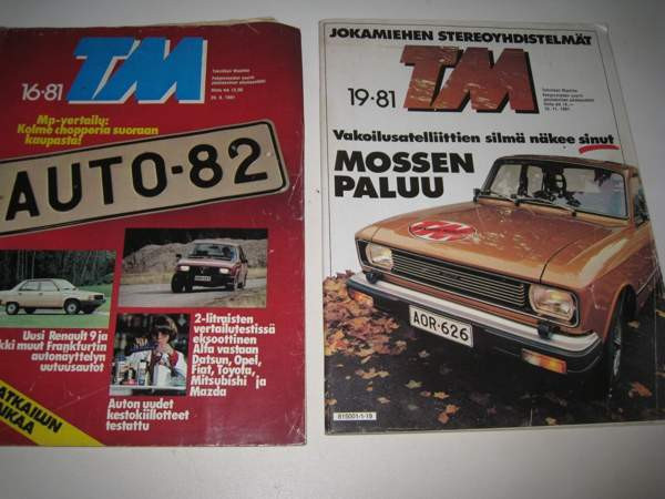 TEKNIIKAN MAAILMA - LEHDET 8 kpl vuodelta 1981 Vantaa - photo 2