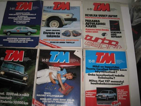 TEKNIIKAN MAAILMA - LEHDET 8 kpl vuodelta 1981 Vantaa - photo 1