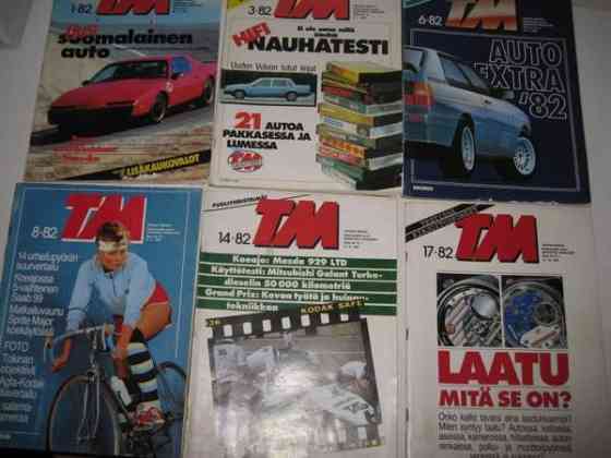 TEKNIIKAN MAAILMA - LEHDET 8 kpl vuodelta 1982 Vantaa