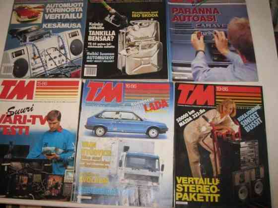 TEKNIIKAN MAAILMA - LEHDET 12 kpl vuodelta 1986 Vantaa