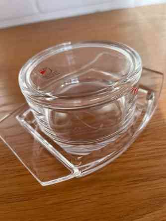 Parmesaanille tarjoiluastia - kristallia Nokia