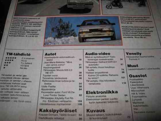 TEKNIIKAN MAAILMA - 5/1986 Vantaa