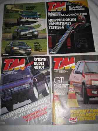 TEKNIIKAN MAAILMA - LEHDET 4 kpl vuodelta 1987 Vantaa