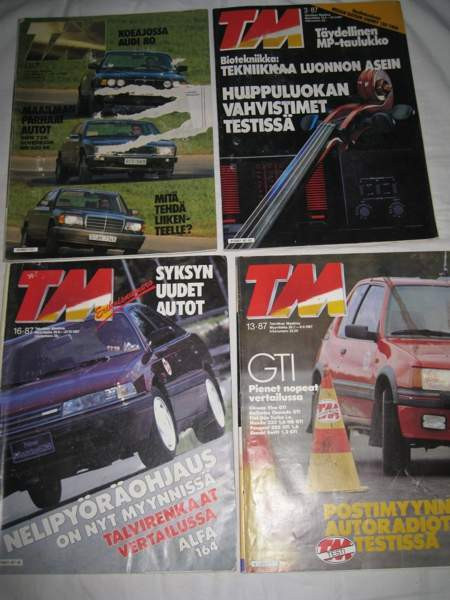 TEKNIIKAN MAAILMA - LEHDET 4 kpl vuodelta 1987 Vantaa - valokuva 1