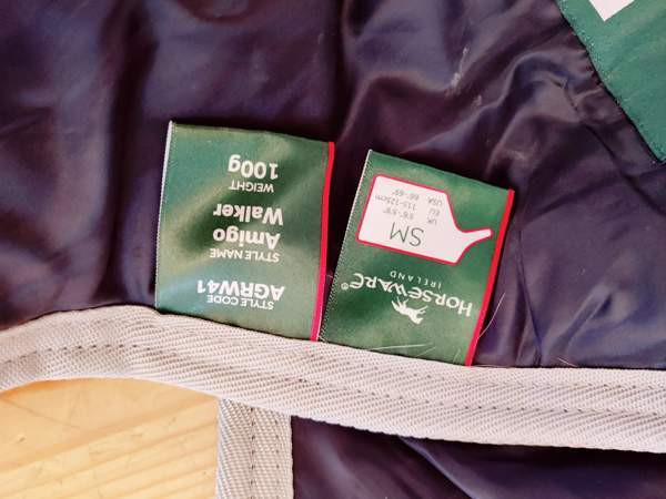 Horseware Amigo Walker 100g s/m Sastamala - изображение 4