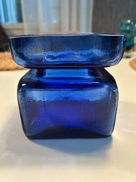 Riihimäen lasi Pala maljakko Pirkkala - valokuva 1