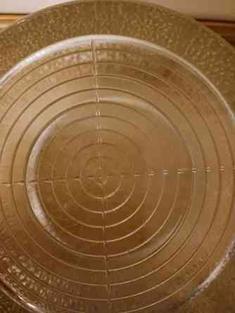 VINTAGE Karkkiskoli, 1,3kg painava h.14cm k. 8cm taidelasi, pientä vikaa Turku