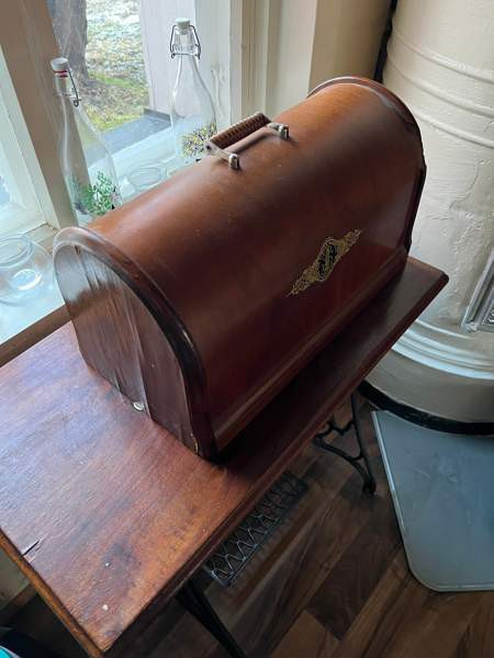 Vanha Singer ompelukone, toimiva Mynämäki – foto 3