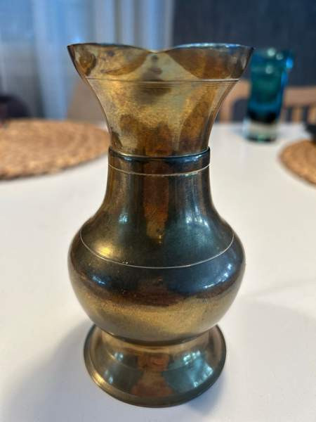 Kuparinen kannu / maljakko Pirkkala - valokuva 4