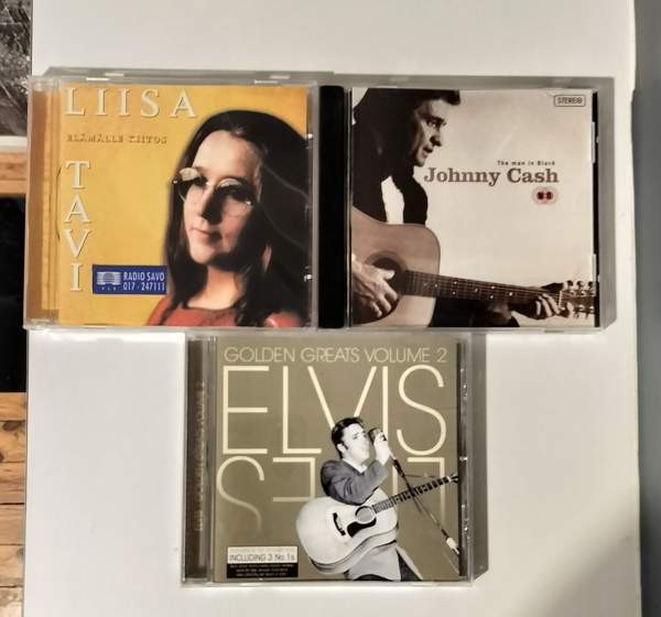 CD Levyt  Elvis, Poets, Cash, Liisa Tavi Kuopio - photo 1