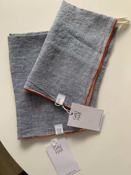 Gauhar Helsinki pellavapyyhkeet, 2 kpl Helsinki - изображение 1