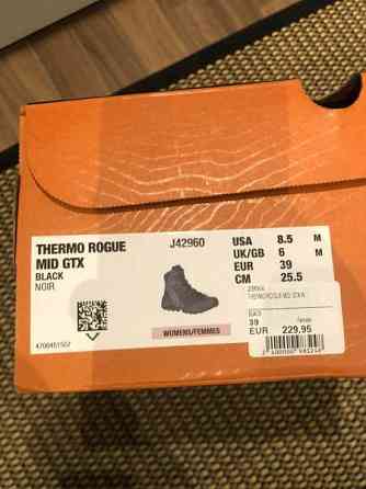 Merrell Thermo Rogue GTX 39 käyttämättömät Turku