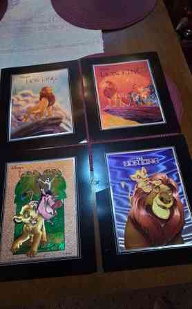 Disney Leijonakuningas -kuvat (4kpl RETRO) Lahti