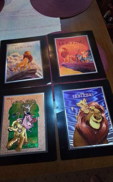 Disney Leijonakuningas -kuvat (4kpl RETRO) Лахти - изображение 1