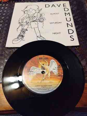 2 Kpl Dave Edmunds 7" Single Rovaniemi