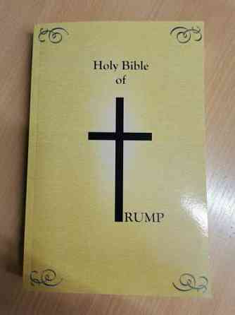 Holy Bible of Trump Helsinki
