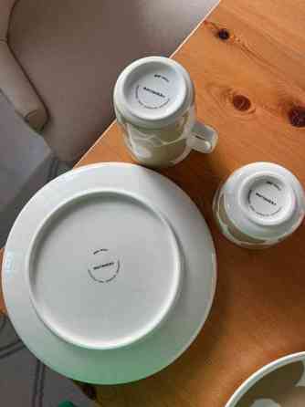 Marimekko unikko beige astiasto Вихти