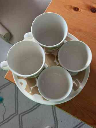 Marimekko unikko beige astiasto Вихти