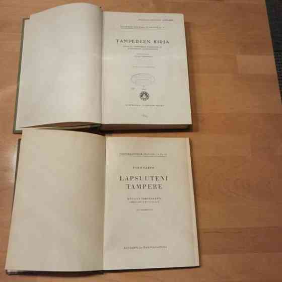 Tampere -aiheisia kirjoja.... Tampere