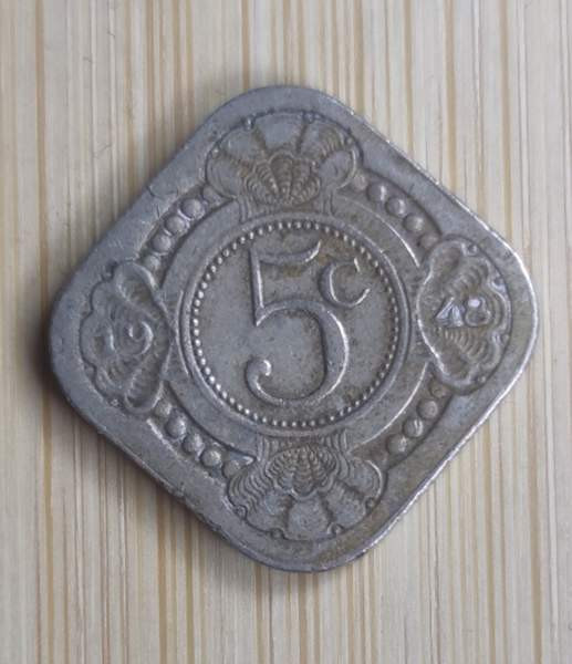 Curacao 5 cents v.1948 Vantaa – foto 1